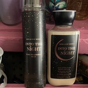 Bath & Body Works Into the Night Fragrance Mist and Body Lotion